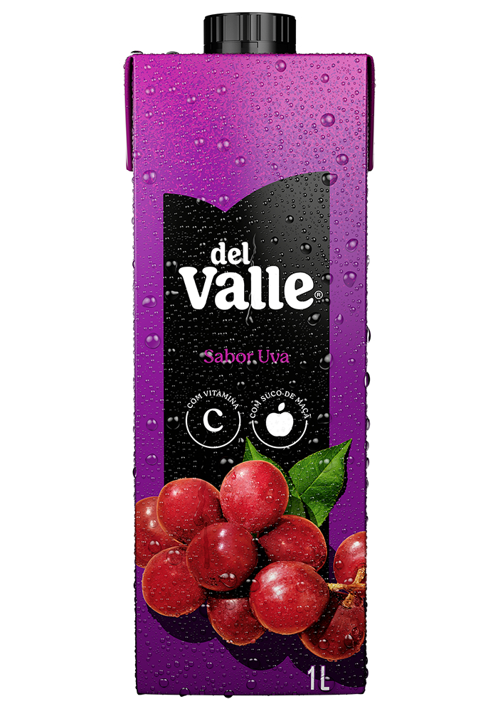 Suco Del Valle Néctar Uva 1L - 6 unidades