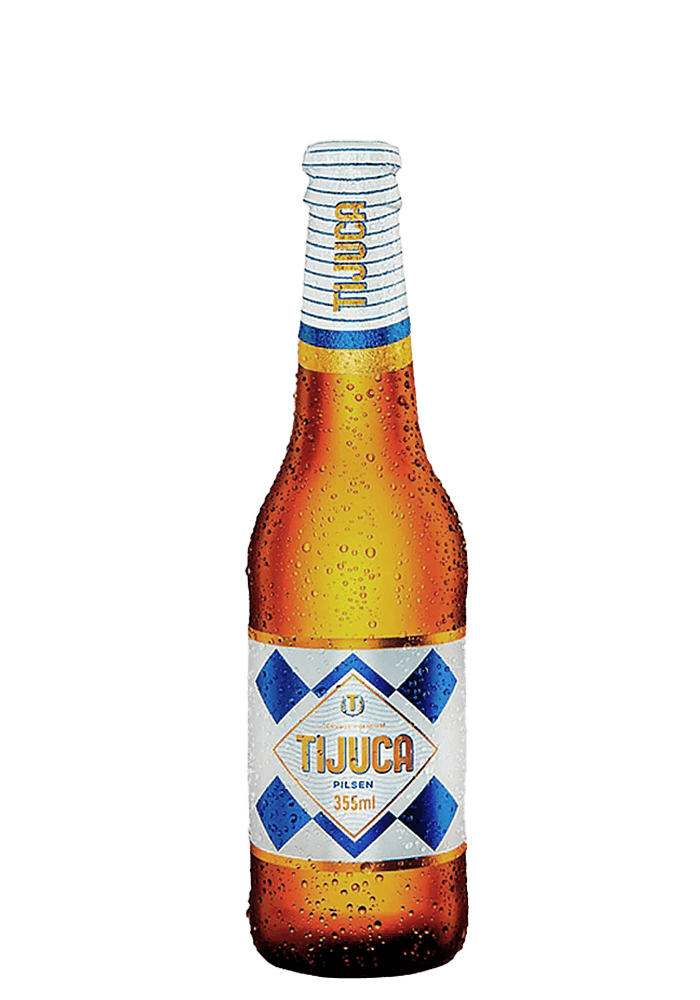 Cerveja Tijuca Pilsen Long Neck 355ml  - 24 unidades