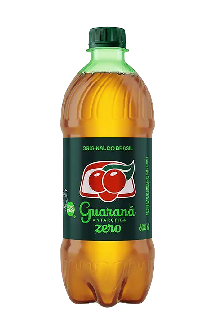 Refrigerante Guaraná Antarctica Zero Pet 600ml  - 12 unidades