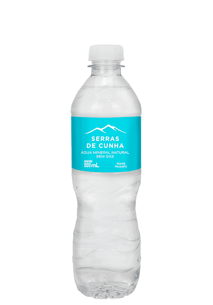 Água Mineral Serras De Cunha Pet Sem Gás 500ml - 12 unidades