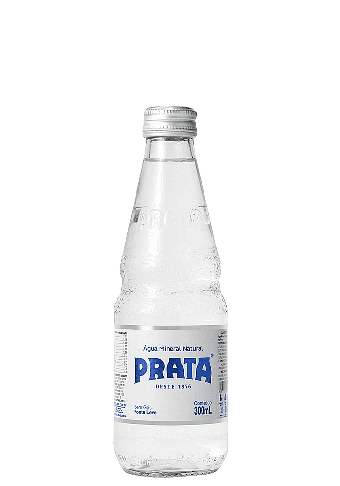Água Mineral Prata Pilfer One Way Sem Gás 300ml - 6 unidades