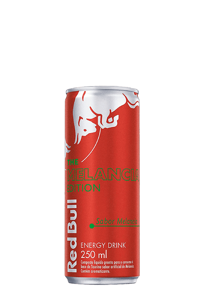 Energético Red Bull Melancia Lata 250ml - 24 unidades