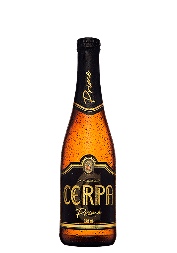 Cerveja Cerpa Prime Long Neck 350ml - 24 unidades