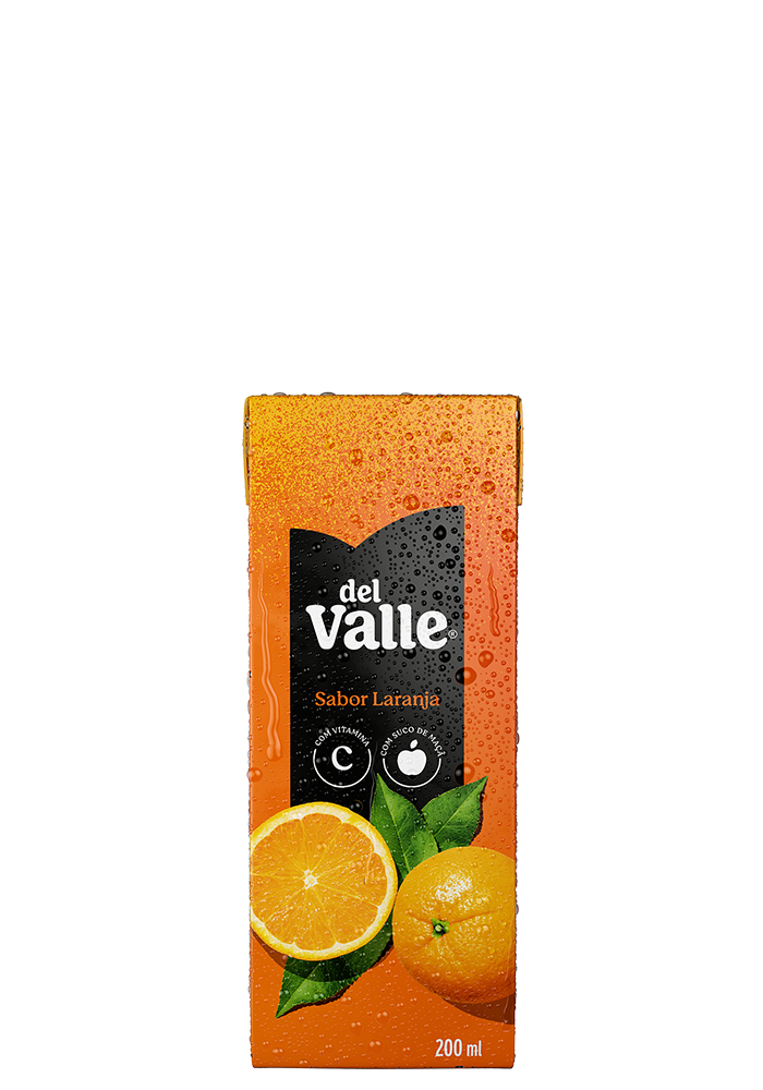 Suco Del Valle Néctar Laranja 200ml - 18 unidades