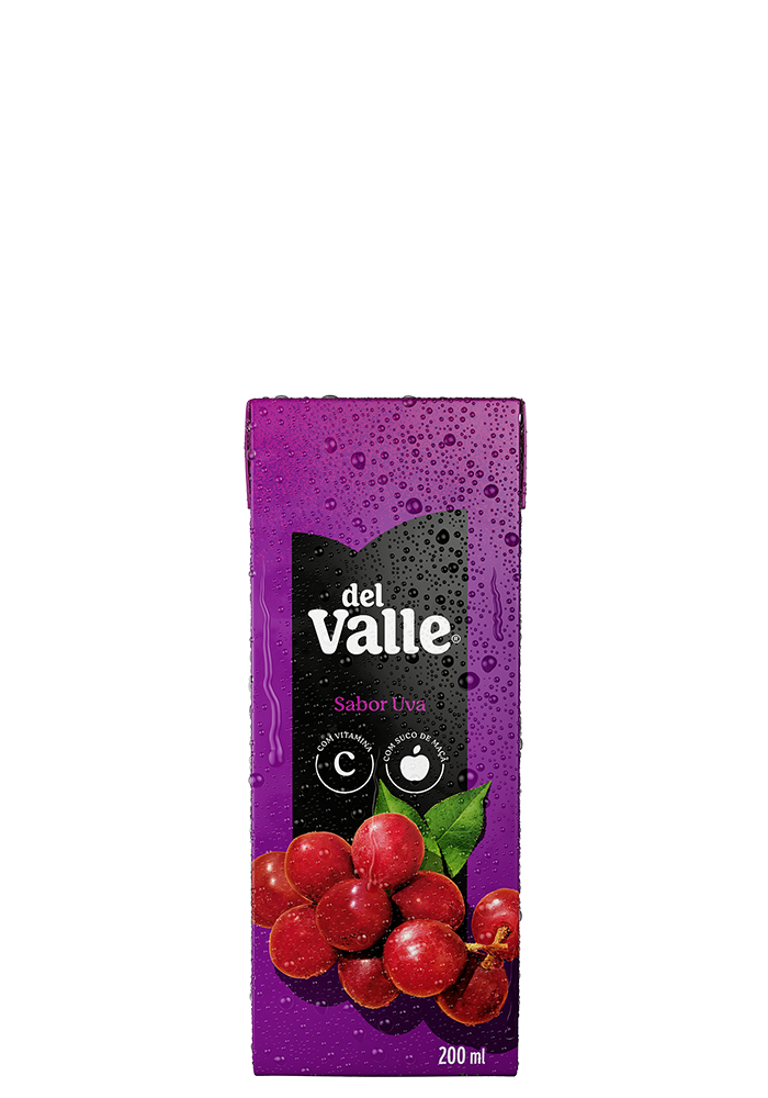 Suco Del Valle Néctar Uva 200ml  - 18 unidades
