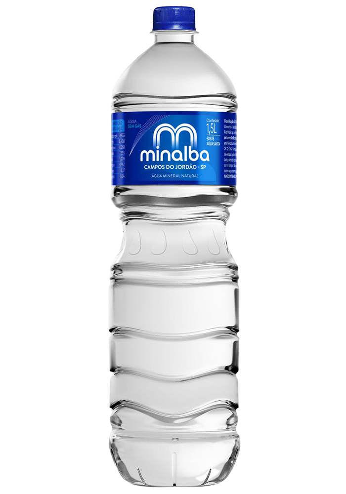 Água Mineral Minalba Pet Sem Gás 1,5L - 6 unidades