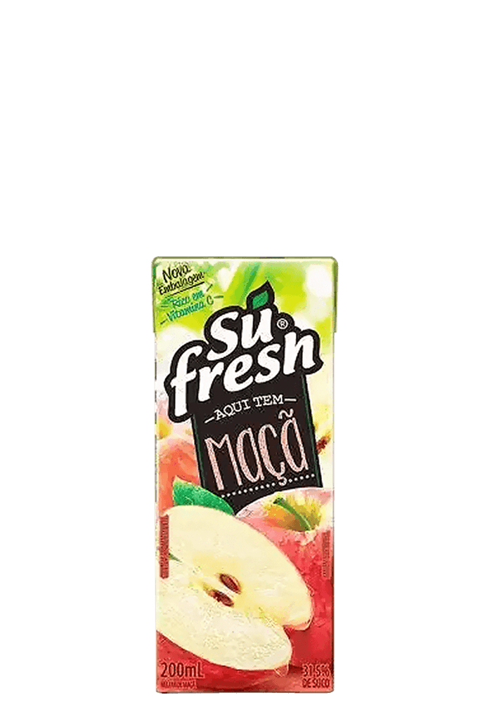 Suco Sufresh Maçã 200ml - 27 unidades
