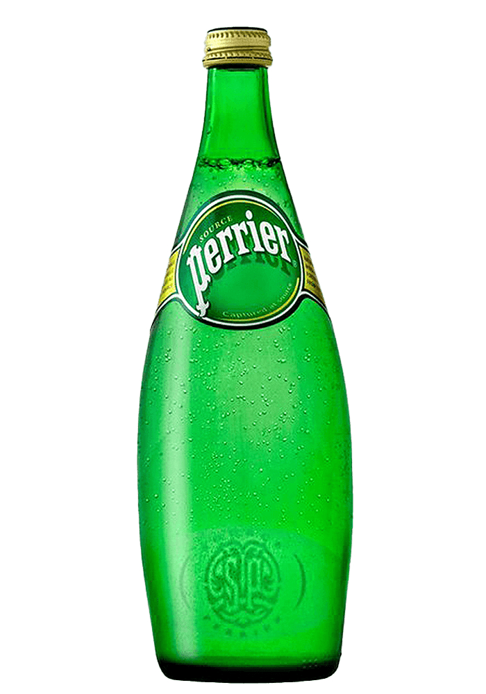 Água Mineral Perrier Vidro com gás 750ml  - 12 unidades