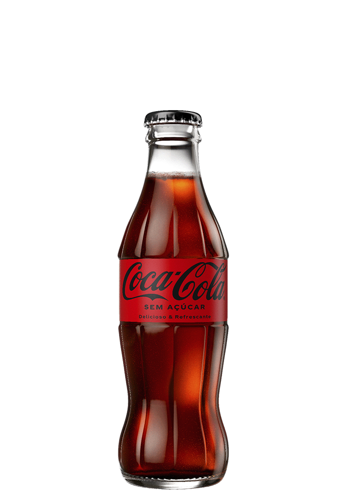 Refrigerante Coca-cola Zero One Way 250ml  - 12 unidades