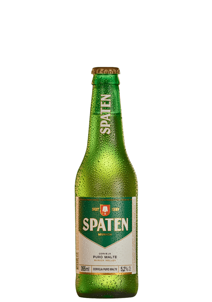 Cerveja Spaten Long Neck 355ml - 24 unidades