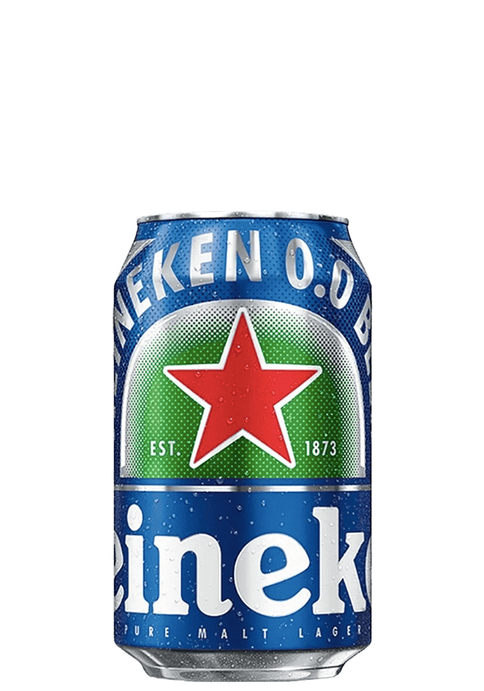 Cerveja Heineken Zero Lata 350ml - 12 unidades