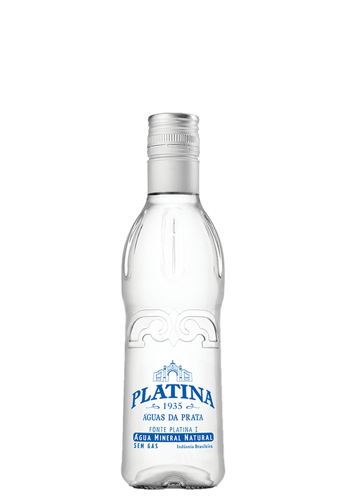 Água Mineral Platina One Way sem gás 300ml - 12 unidades