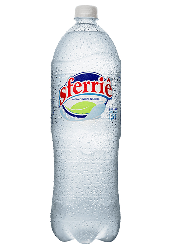 Água Mineral Sferriê Pet Sem Gás 1,5L - 6 unidades