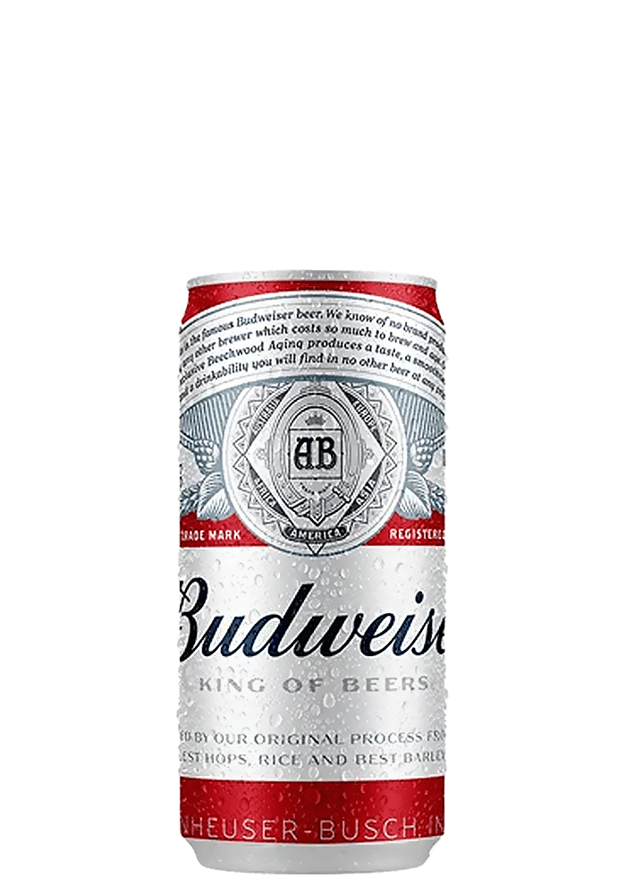 Cerveja Budweiser Lata 269ml - 8 unidades
