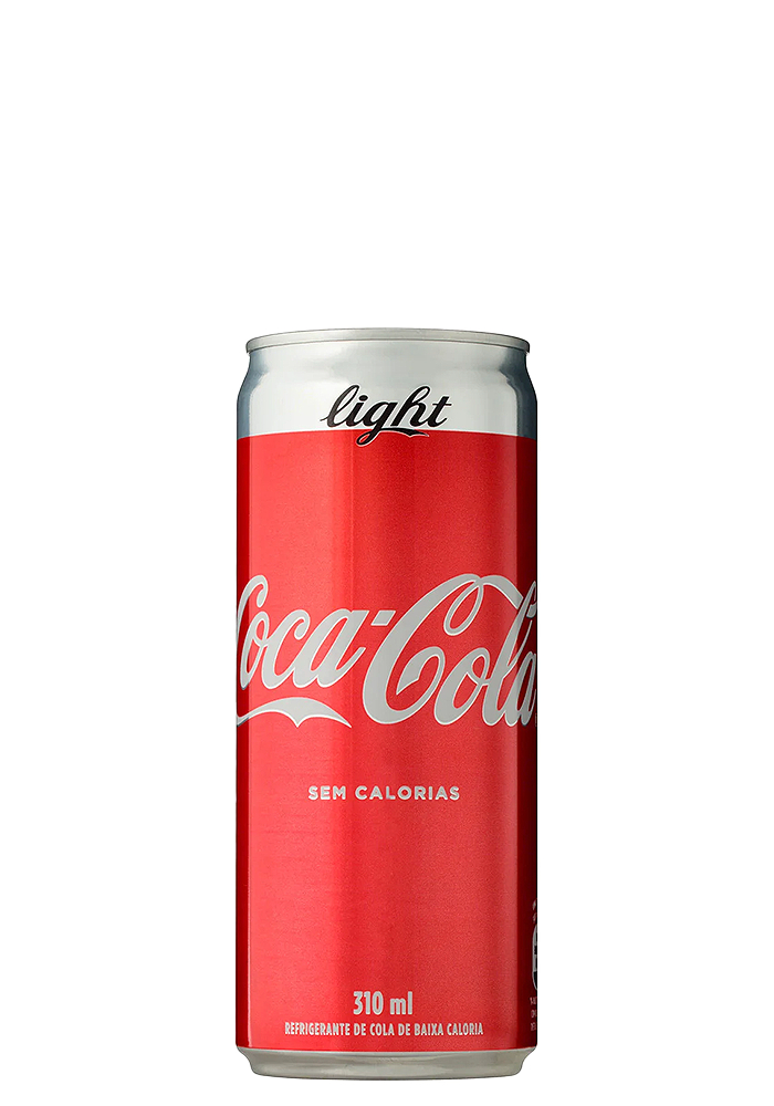 Refrigerante Coca-Cola Light Lata 310ml - 6 unidades