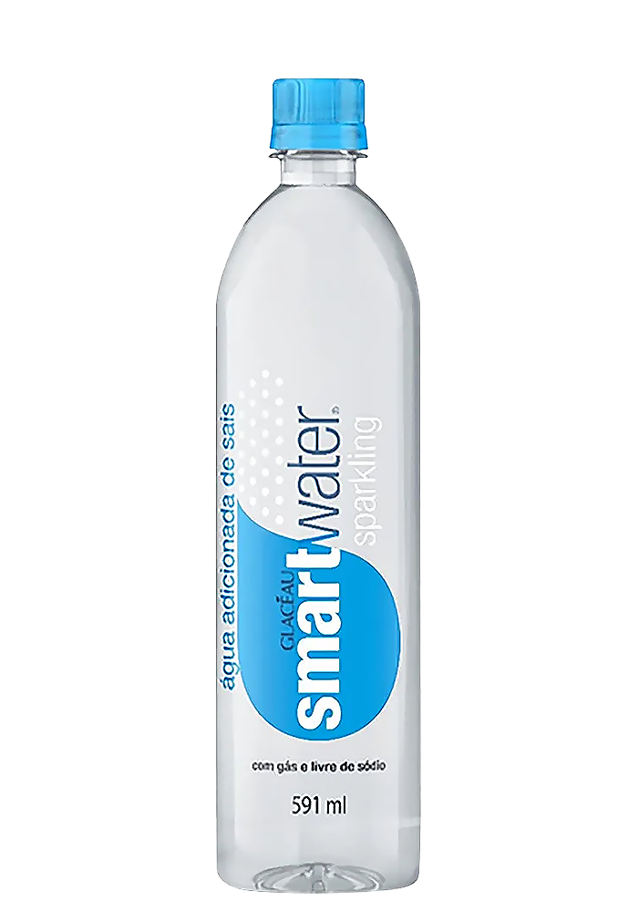 Água Mineral Smart Water Pet com gás 591ml - 6 unidades