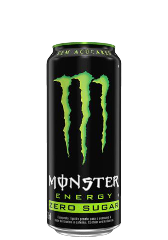 Energético Monster Original Zero Lata 473ml - 6 unidades