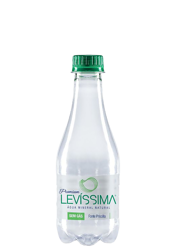Água Mineral Levíssima Pet sem gás 300ml  - 12 unidades