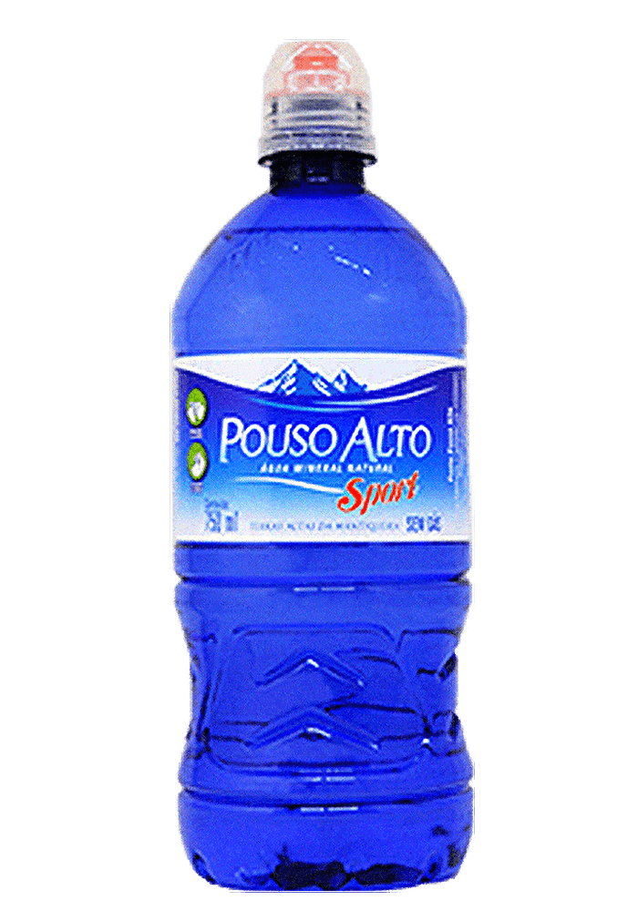 Água Mineral Pouso Alto Sport Pet Sem Gás 750ml - 6 unidades