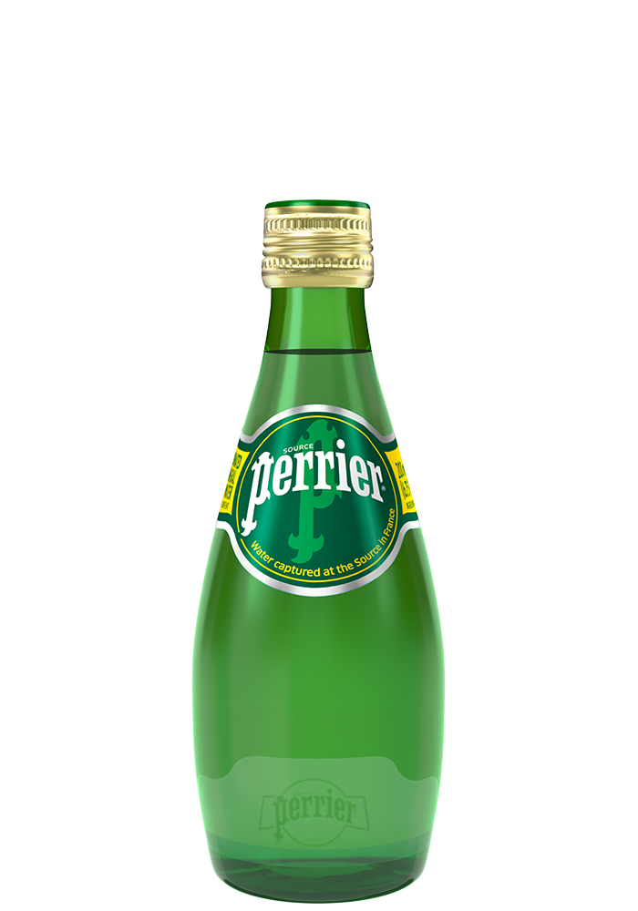 Água Mineral Perrier Vidro Com Gás 200ml - 6 unidades