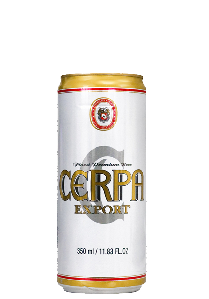 Cerveja Cerpa Export Lata 350ml - 12 unidades