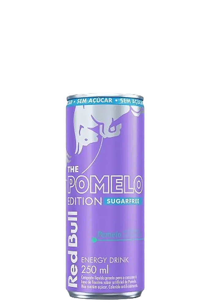 Energético Red Bull Pomelo Sugar Free 250ml - 24 unidades