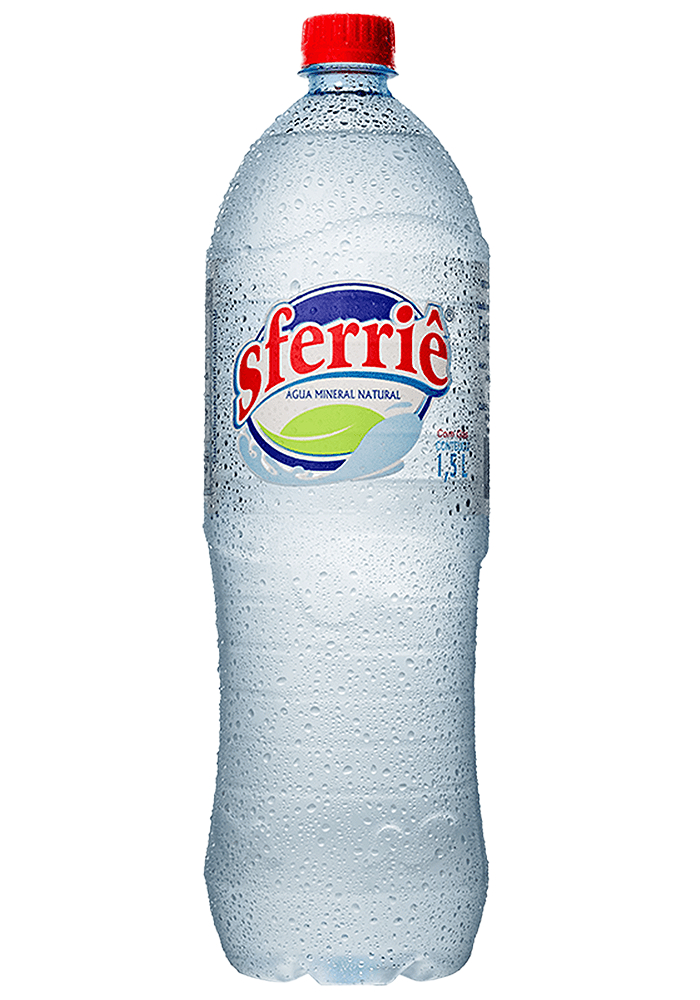 Água Mineral Sferriê Pet Com Gás 1,5L - 6 unidades