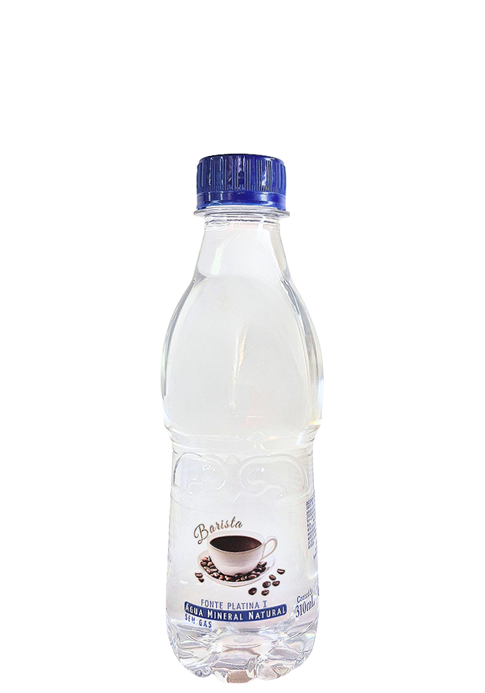 Água Mineral Platina Barista Pet sem gás 310ml  - 12 unidades
