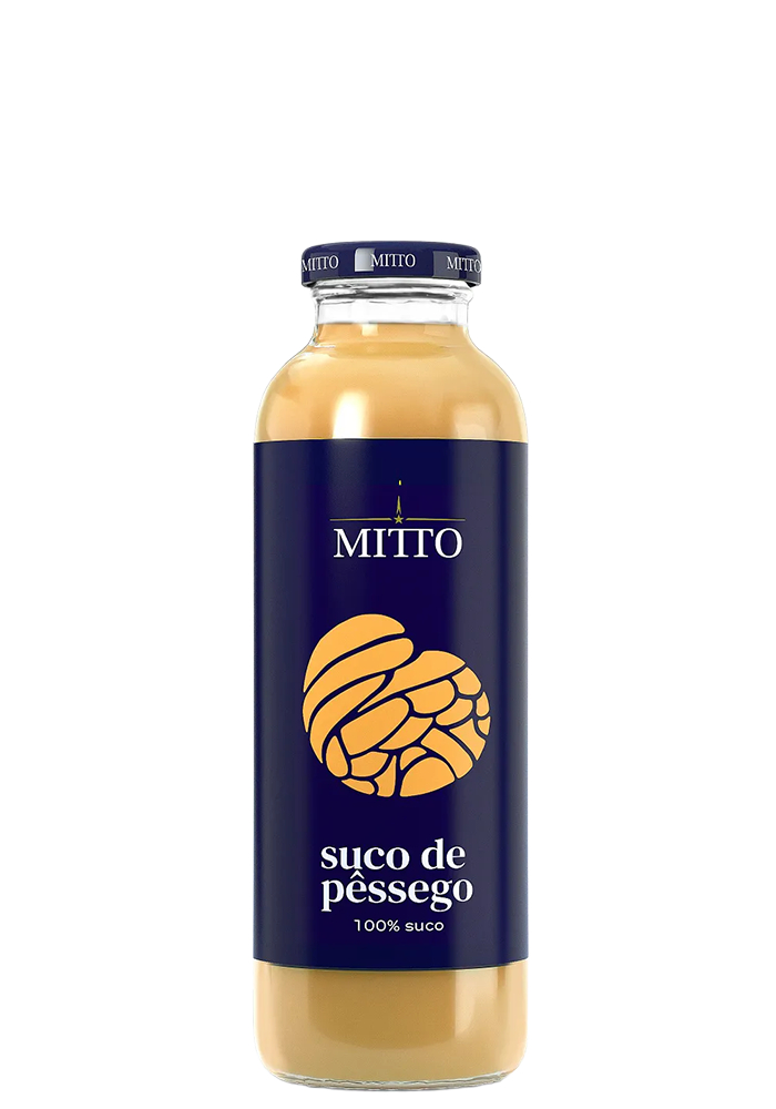 Suco Mitto Pêssego 300ml - 12 unidades