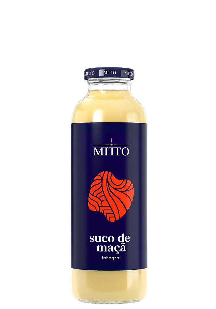 Suco Mitto Maçã 300ml - 12 unidades