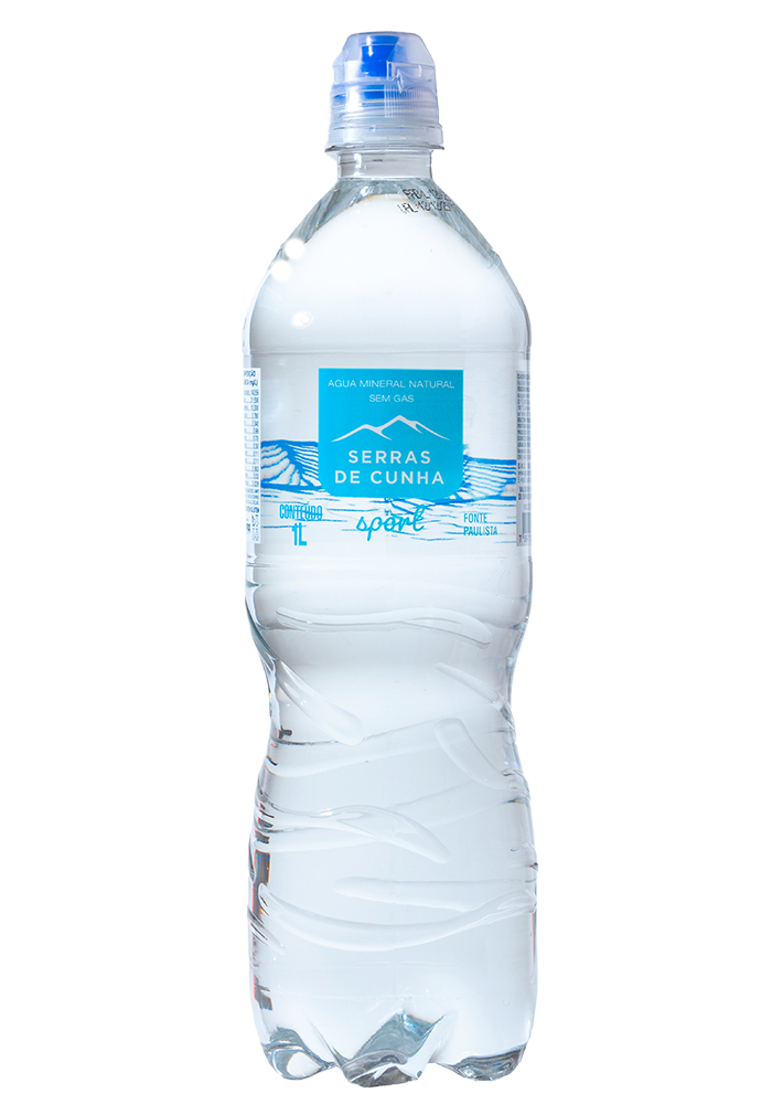 Água Mineral Serras De Cunha Sport Pet Sem Gás 1L - 6 unidades