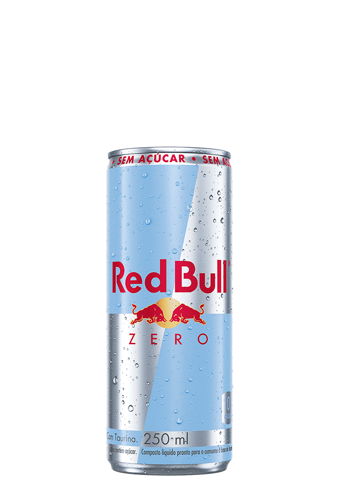 Energético Red Bull Zero 250ml  - 24 unidades
