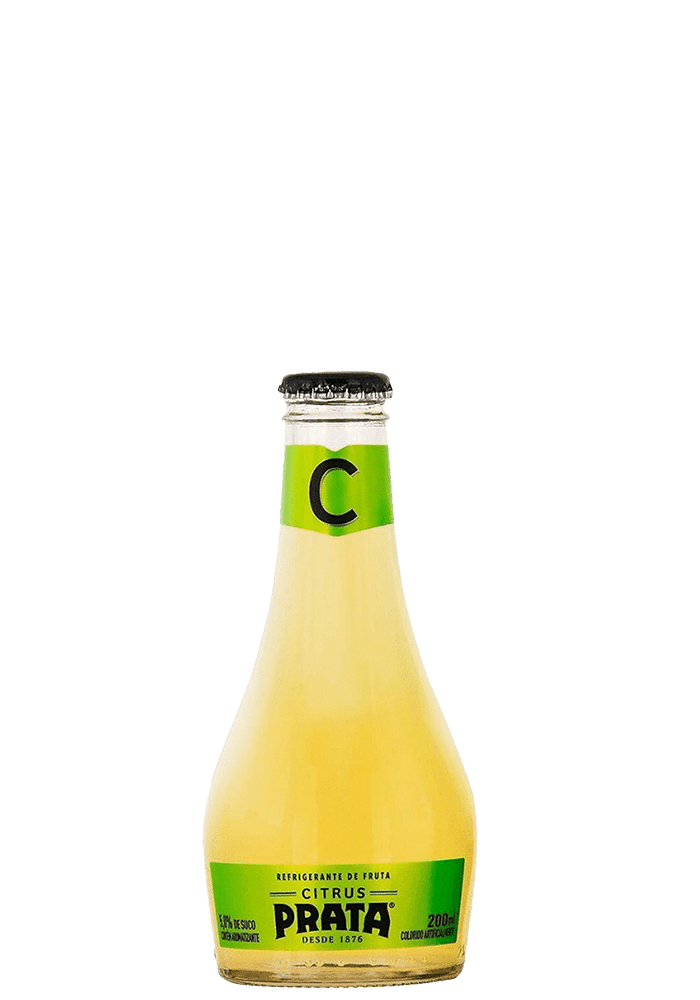 Refrigerante Prata Citrus Mixer Vidro 200ml  - 6 unidades