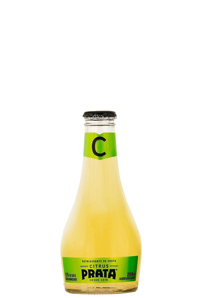 Refrigerante Prata Citrus Mixer Vidro 200ml  - 6 unidades
