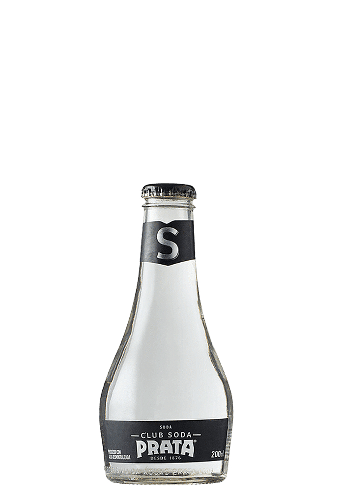 Refrigerante Prata Club Soda Mixer Vidro 200ml - 6 unidades