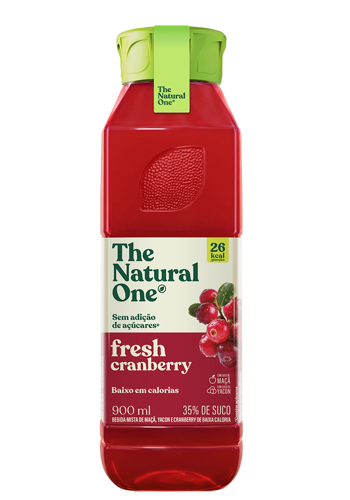 Suco Natural One Fresh Cranberry Pet 900ml - 6 unidades