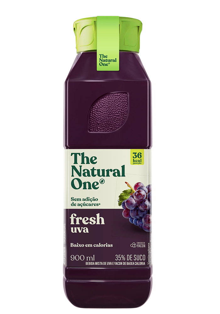 Suco Natural One Fresh Uva Pet 900ml - 6 unidades