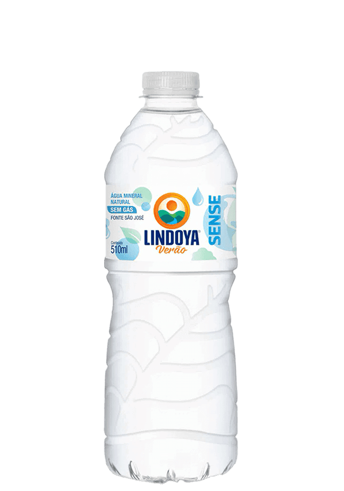 Água Mineral Lindoya Verão Sense Pet Sem Gás 510ml - 12 unidades
