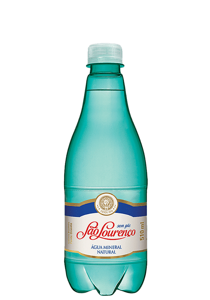 Água Mineral Natural São Lourenço Pet Sem Gás 510ml - 6 unidades