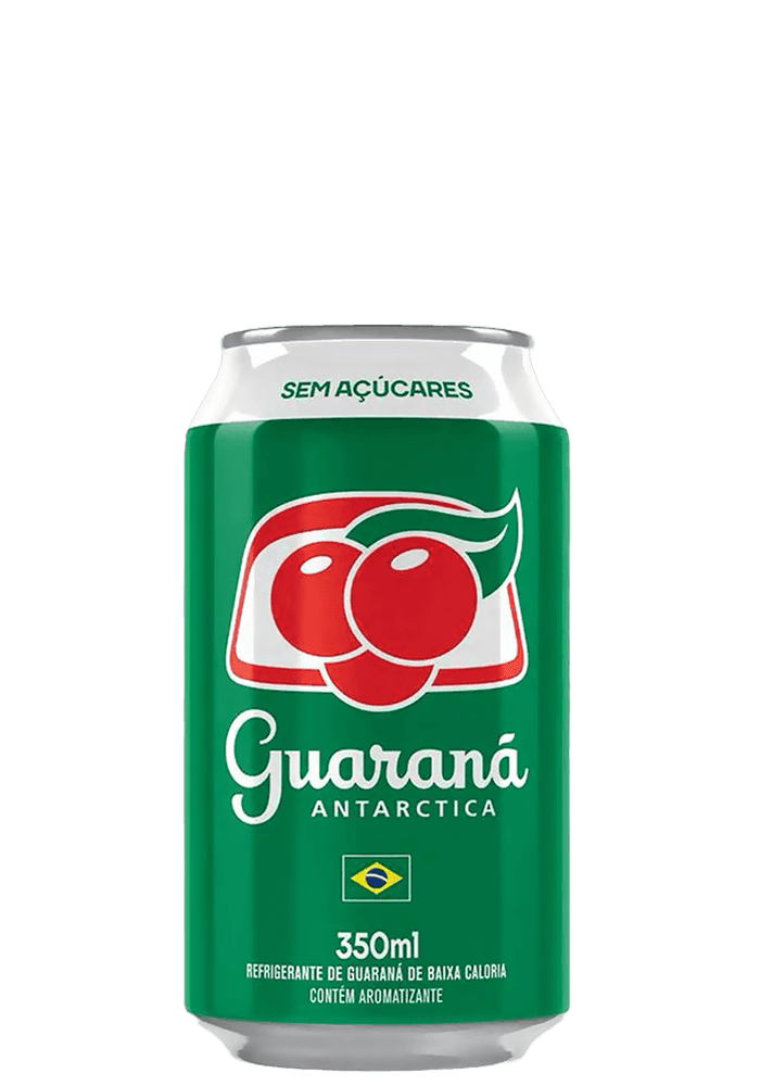 Refrigerante Guaraná Antarctica Zero Lata 350ml - 12 unidades