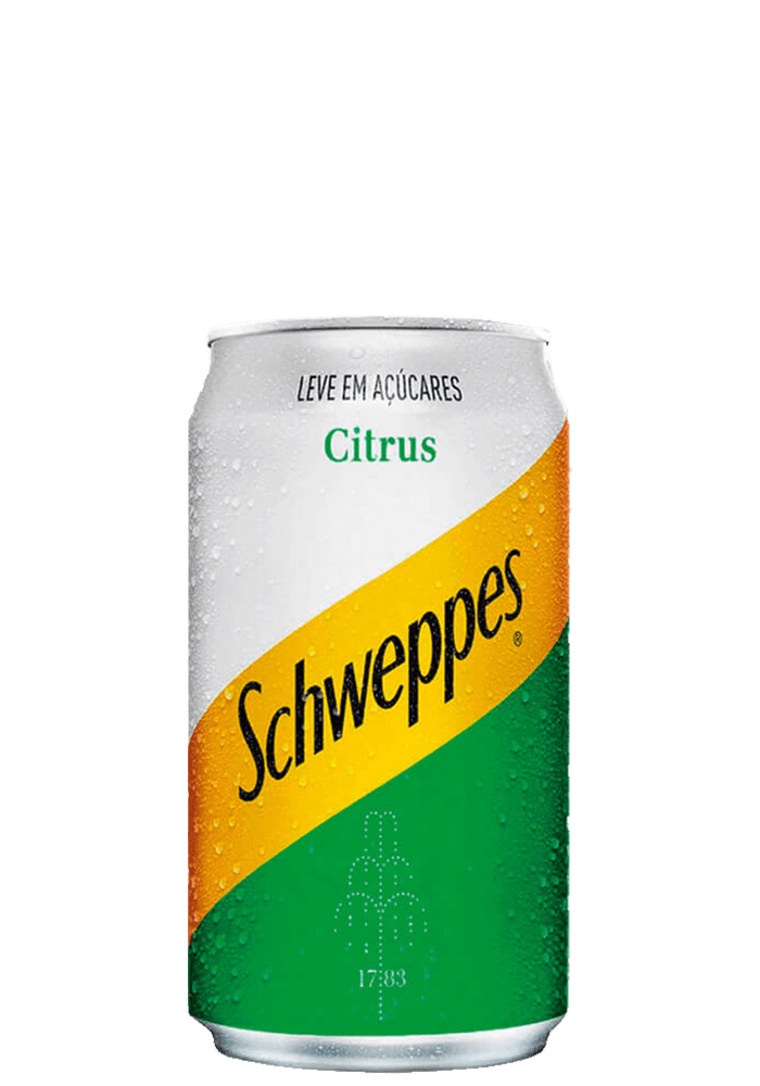 Refrigerante Schweppes Citrus Sem Açúcar Lata 350ml - 6 unidades