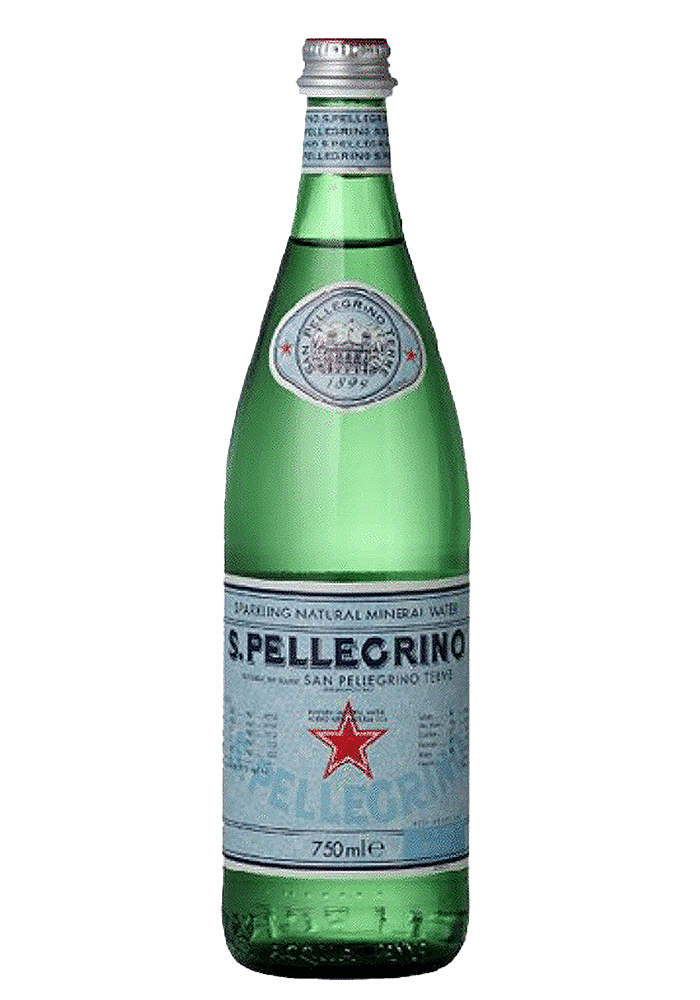 Água Mineral San Pellegrino Vidro Com Gás 750ml - 15 unidades