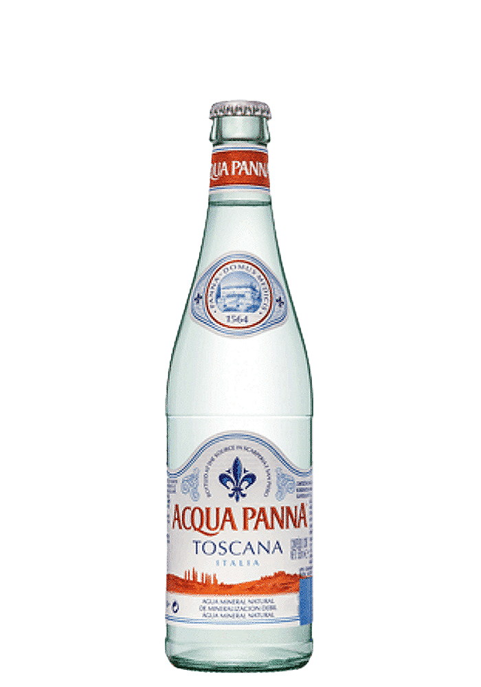 Água Mineral Acqua Panna Vidro Sem Gás 505ml - 24 unidades
