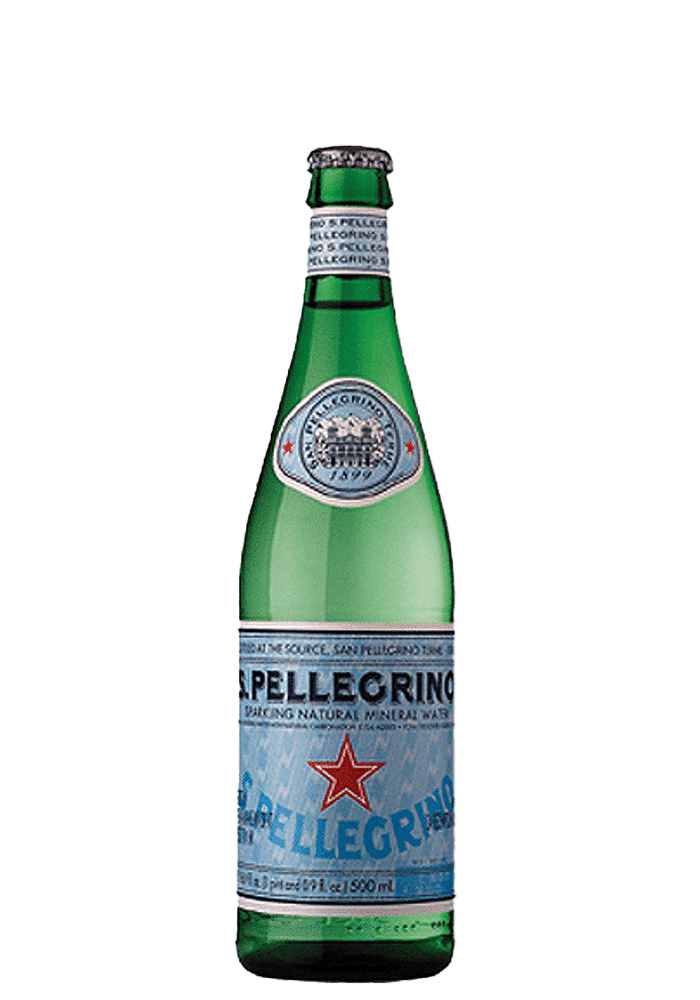 Água Mineral San Pellegrino Vidro Com Gás 505ml - 24 unidades