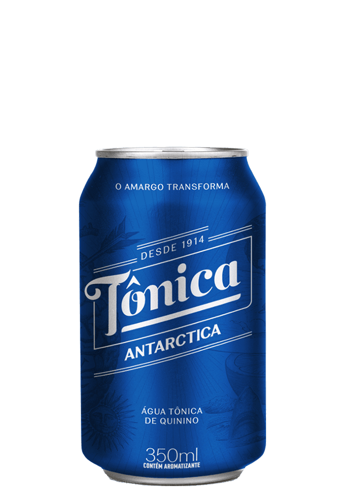 Água Tônica Antarctica Lata 350ml - 12 unidades