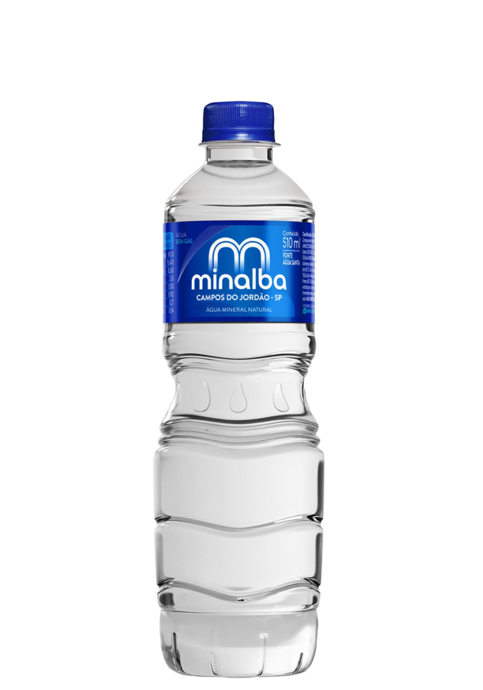 Água Mineral Minalba Pet Sem Gás 510ml - 12 unidades