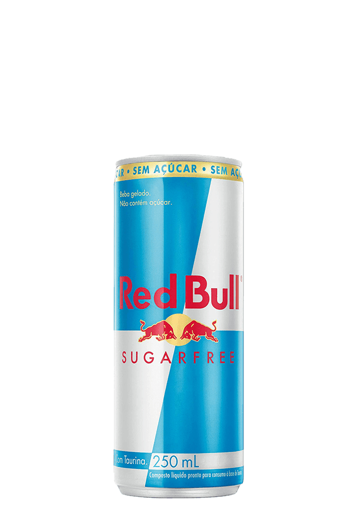 Energético Red Bull Sugar Free Lata 250ml  - 24 unidades