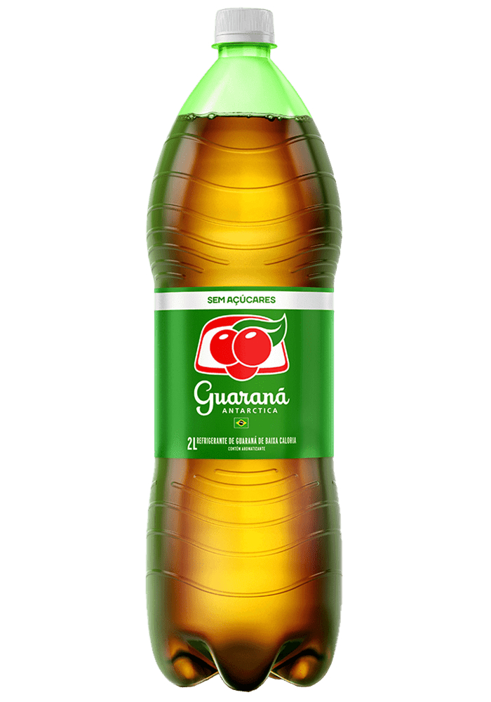 Refrigerante Guaraná Antarctica Zero Pet 2L  - 6 unidades
