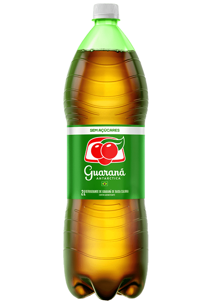 Refrigerante Guaraná Antarctica Zero Pet 2L  - 6 unidades