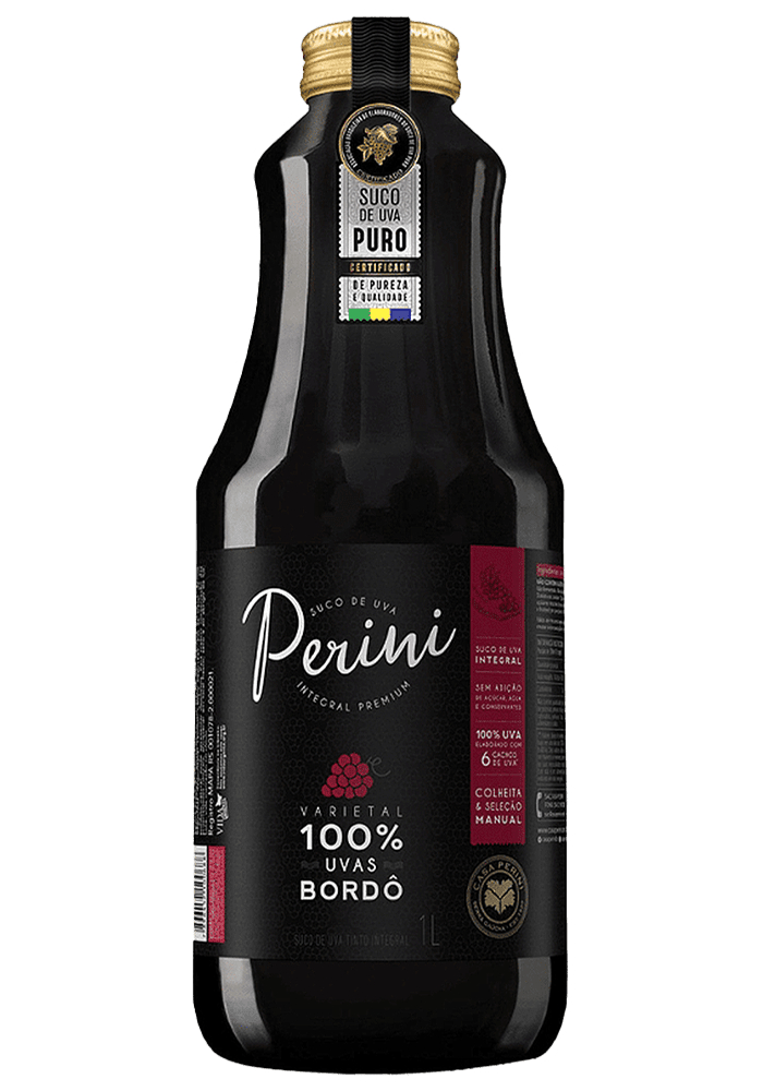 Suco de Uva Integral Tinto Perini 1L - 6 unidades